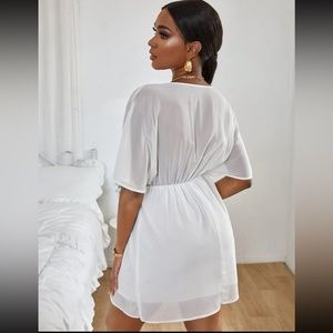 (NWOT) Sheer Mesh cover up